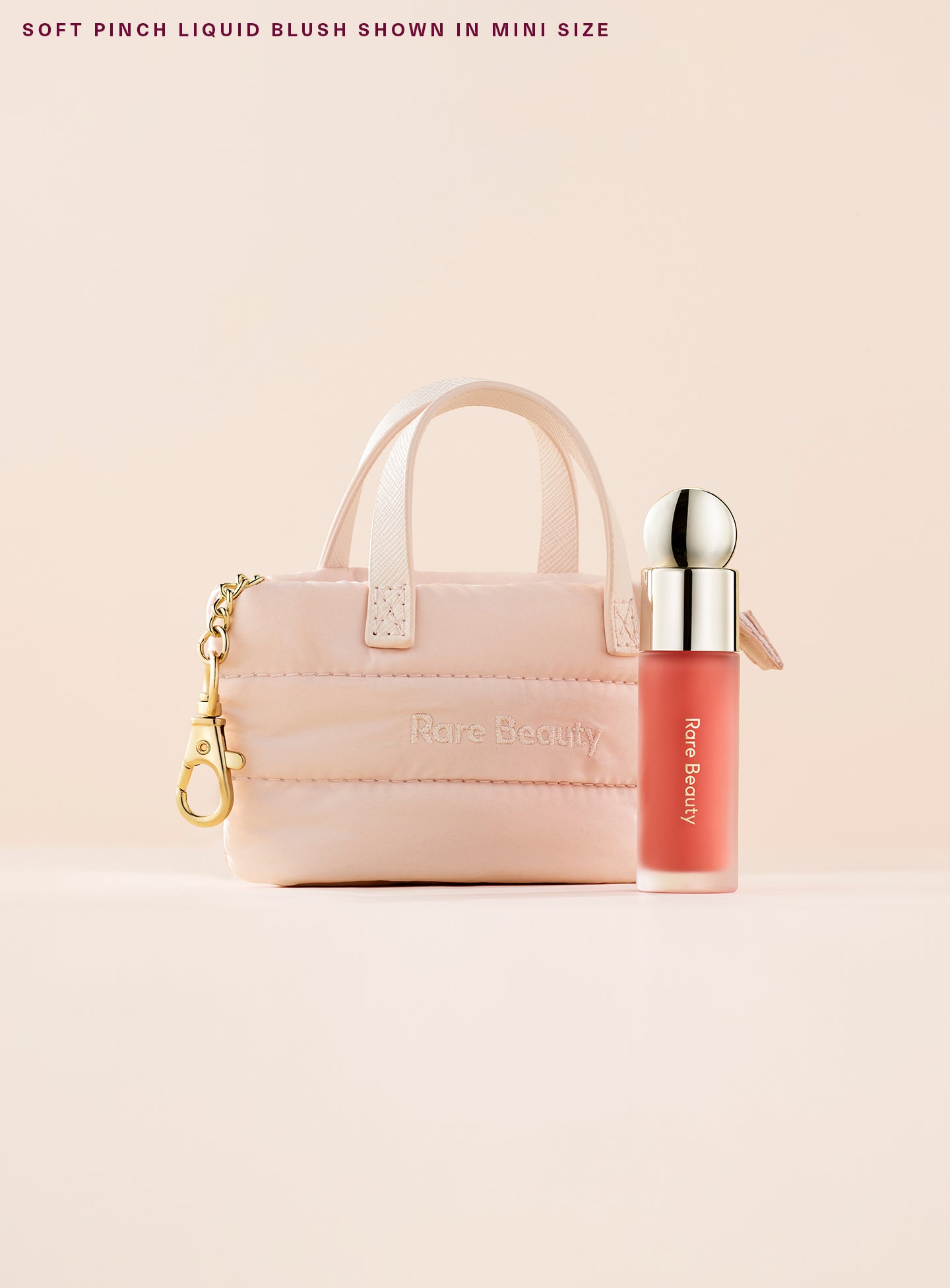 Mini Puffy Tote Keychain - Image 2